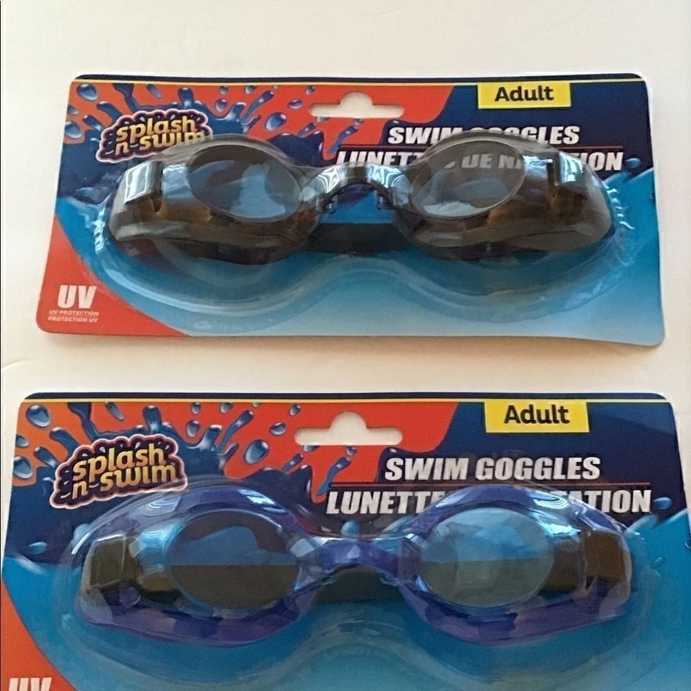 Adult Safety Swim Goggles 2 pack bundle - Picture 2 of 7